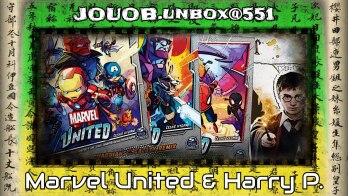 JOUOB.unbox@551 : Marvel United+Spider verse+Guardians of/t Galaxy 🔸 Harry Potter: Rok v Bradavicích