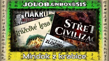 JOUOB.unbox@515 : Mindok 💠  Strážcové lesa 🔸 Mikromakro 2 🔸 Kronika zločinu 1400 🔸 Střet civilizací
