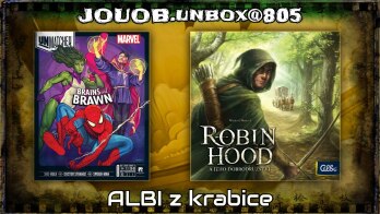 JOUOB.unbox@805 📦 ALBI 💠 Unmatched: Brains & Brawn 🔸 Robin Hood a jeho dobrodružství
