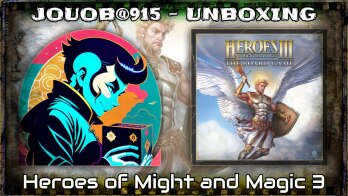 JOUOB.915 📦 Heroes of Might and Magic 3 – UNBOXING naplněný strategií, magií a kultovní videohrou