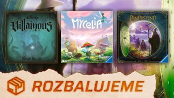 RAVENSBURGER 📦 Villainous: Úvod do zla / Mycelia / Pán prstenů: Kniha dobrodružství