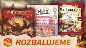 ASMODEE CZ 📦 Pán prstenů: Návrat krále / Moje kavárnička / Na louce: Kniha dobrodružství