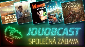 JOUOBCAST 🐲 Společná zábava – V zajetí Všehostroje / Kometa / Worms / Námitka / Mars: Teraformace