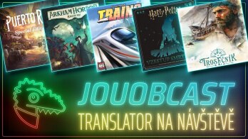 JOUOBCAST 🐲 Translator na návštěvě – Trosečník / Harry Potter: Vzestup smrtijedů / Trains