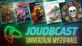 JOUOBCAST 🐲 Univerzální mystifikace – Trosečník / Nežádoucí účinky / V zajetí Všehostroje a další