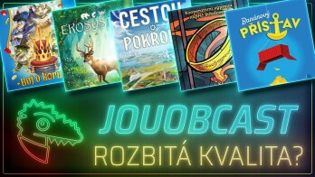 JOUOBCAST 🐲 Páteční deskoherní stream s příchutí komiksu a kultury