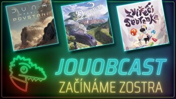 JOUOBCAST 🐲 Začínáme zostra – Zvířecí sebranka / Dopravní impérium / Duna Povstání / UC Data Era