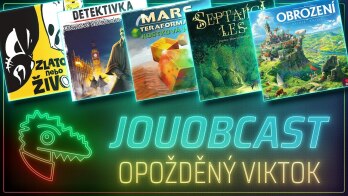 JOUOBCAST 🐲 Opožděný VikTok – MikroMakro Junior / Obrození / kostkový Mars / Šeptající les a další