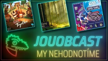 JOUOBCAST 🐲 My nehodnotíme – Star Wars: Super Teams / Černý les / Flock Together