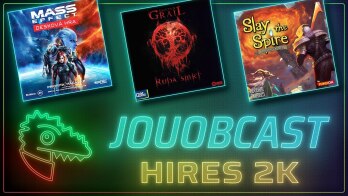JOUOBCAST 🐲 HIRES 2K – Slay the Spire / Tainted Grail: Rudá smrt / Mass Effect: Priorita Hagalaz