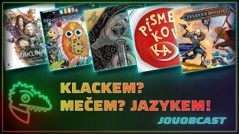 Klackem? Mečem? Jazykem! 😋 Železný hvozd, Písmenkovka a další deskoherní novinky | JOUOBCAST