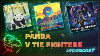 Panda v Tie Fighteru 🐼🚀 Posily pro Star Wars Deckbuilding & Krajina zvířat – Tep života | JOUOBCAST